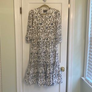 Madison Matthews Tiered Maxi dress